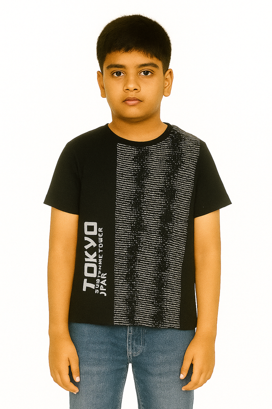 Boys Printed T Shirt