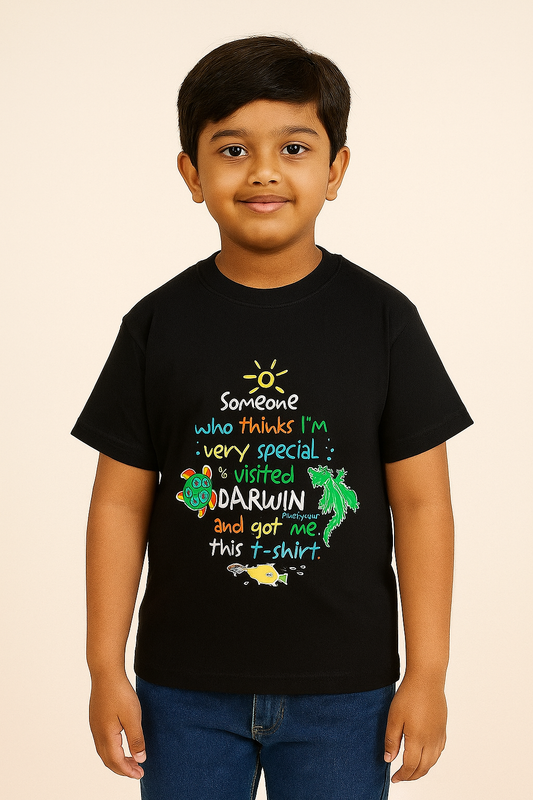 GOOSES Boys Printed T Shirt Navy