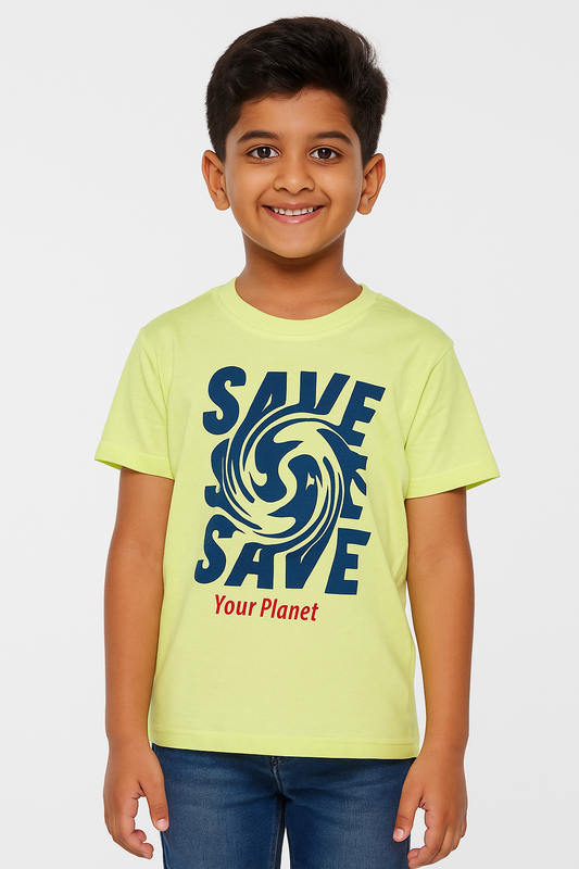 Boys Printed T Shirt