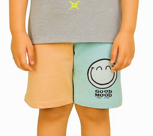 Boys French Terry Cut n Sew Shorts