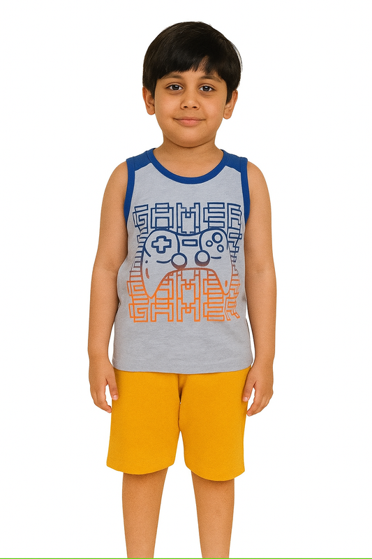 Boys Sleeveless T Shirt
