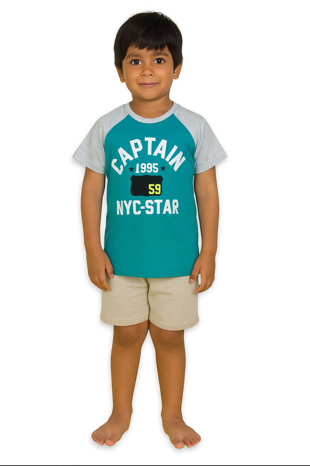 Boys Raglan Sleeve T Shirt