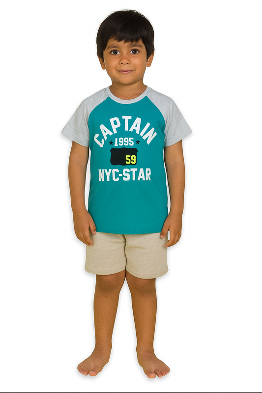 Boys Raglan Sleeve T Shirt