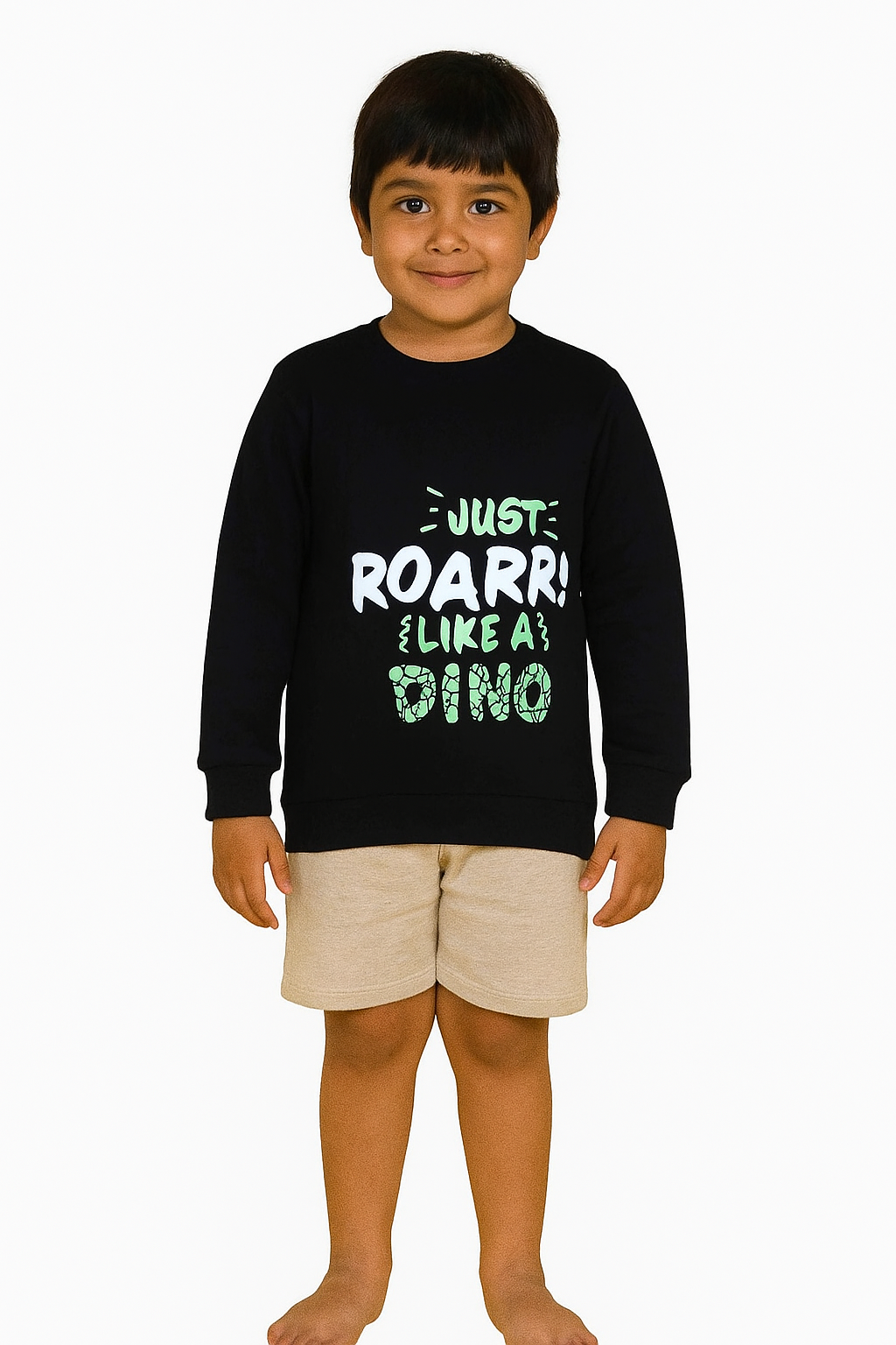 Boys Long Sleeve Crew Neck Pullover