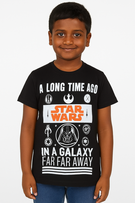 Boys T Shirt Black