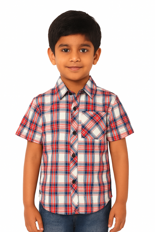Boys Short Sleeve Shirt