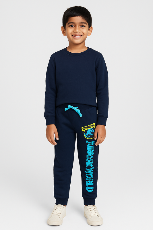 Boys Printed Fleece Jogger