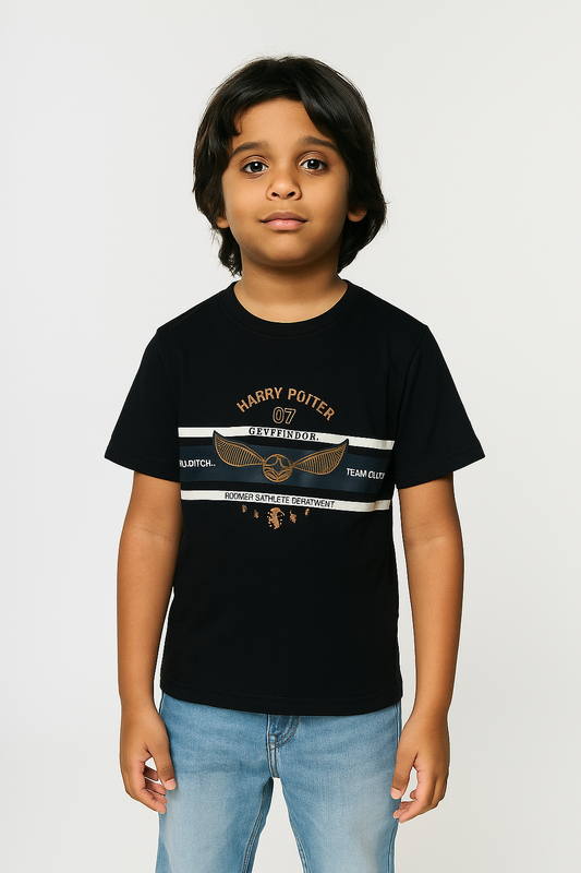 Boys Black T Shirt