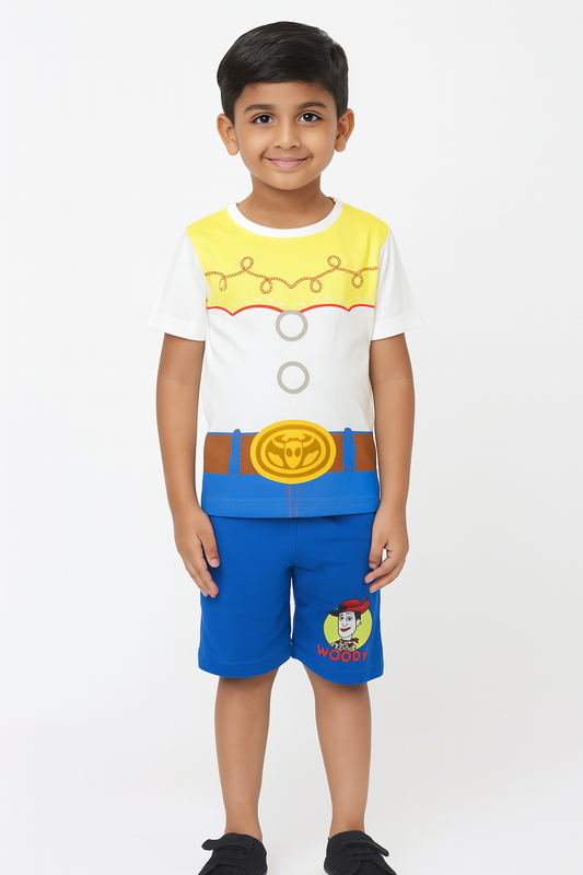 Boys 2 Pcs Set (T Shirt N Shorts)