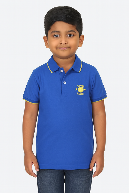Older Boys Polo Royal Blue
