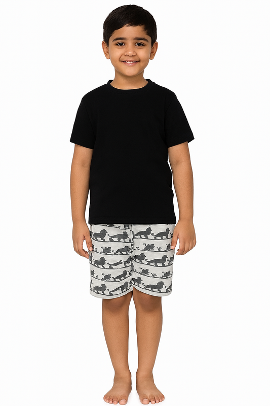 Boys Printed Pyjama Set