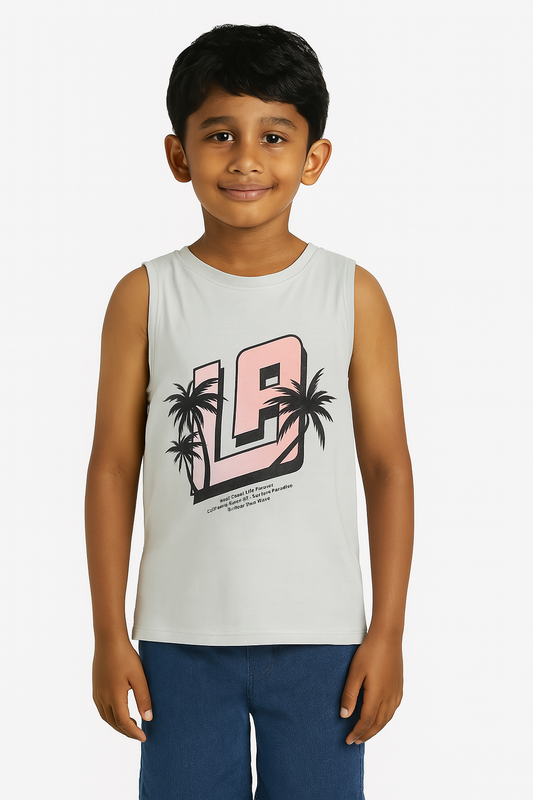 Boys Sleeveless T Shirt