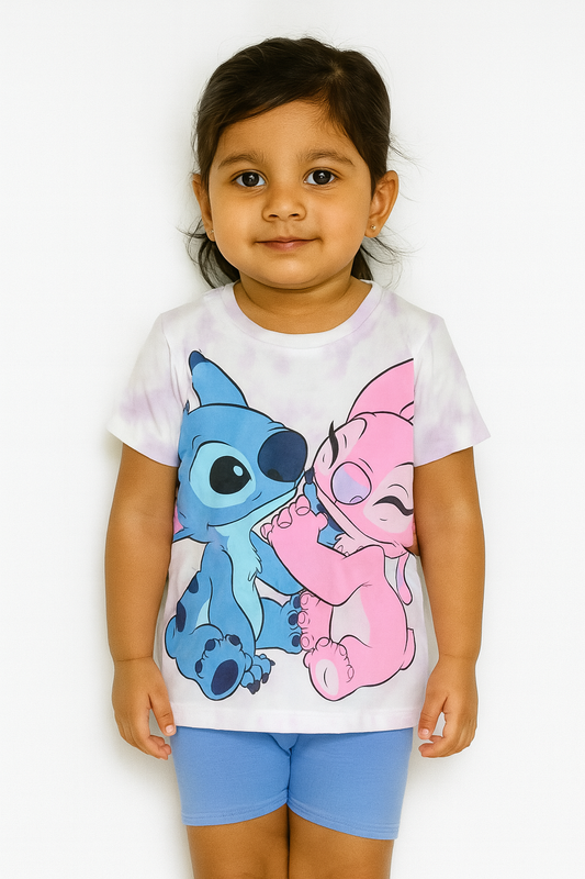Girls Printed T Shirt