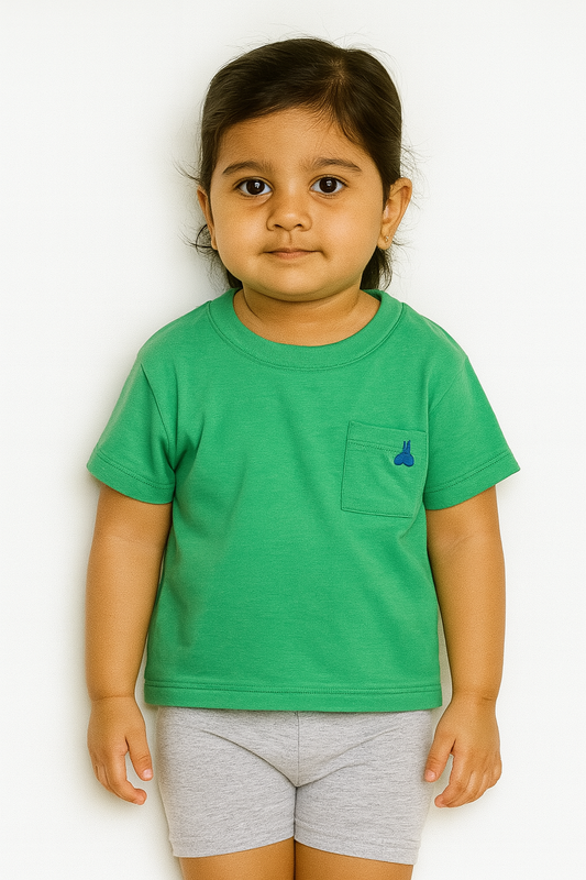 Girls Pocket T Shirt