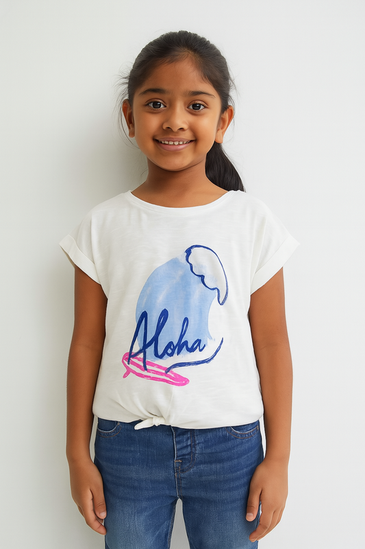 Girls Magyar Sleeve Tops