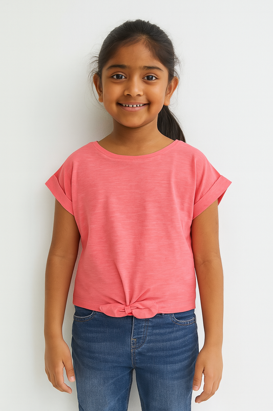 Girls Magyar Sleeve Tops