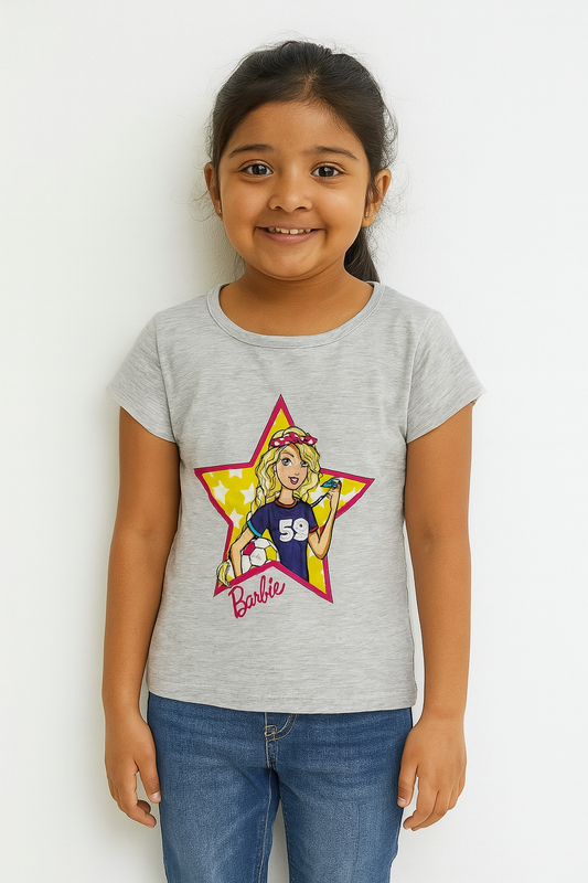 Girls Printed T Shirt