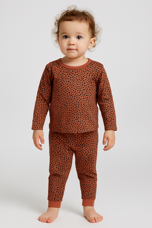 Girls Printed Pyjama Set