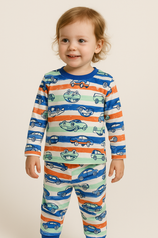 Boys Printed Pyjama Set