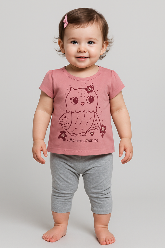 Baby Girls T Shirt Pink