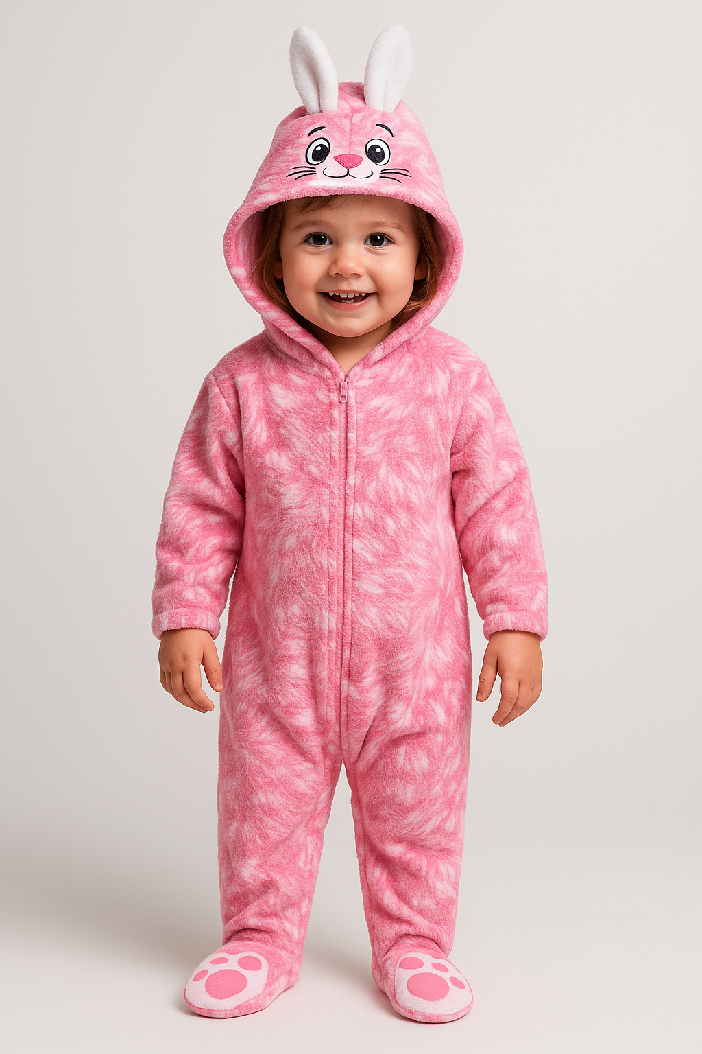 Baby Sleepsuit With Hood