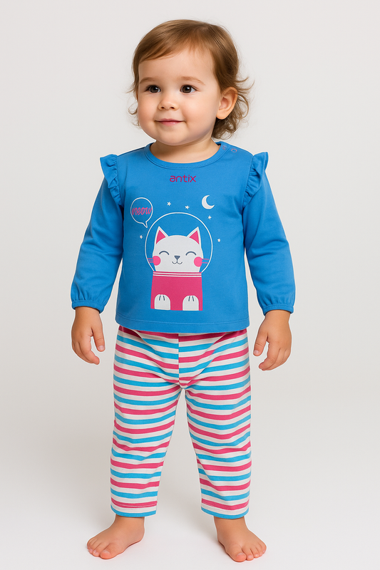 Baby Girls Printed 2 Pc Set