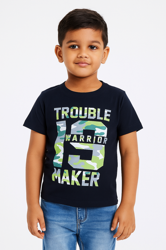 Boys Printed T Shirt