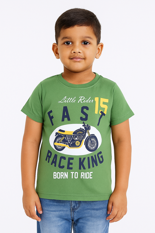 max Boys Printed T Shirt