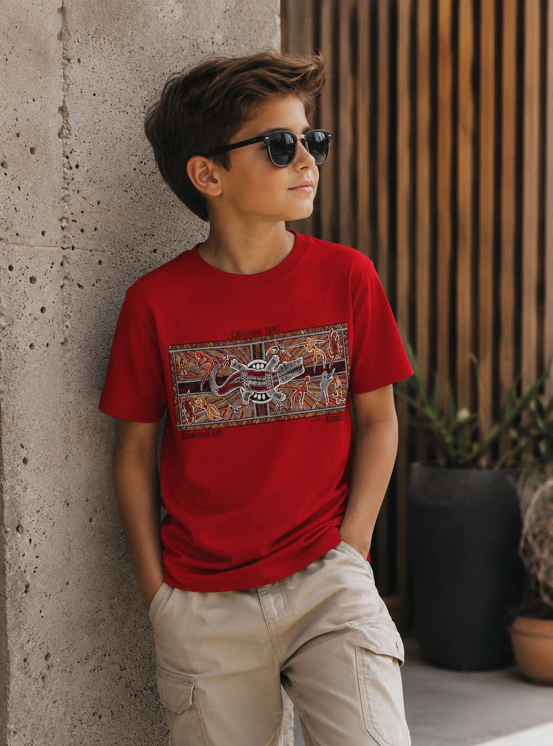 Boys Printed T Shirt