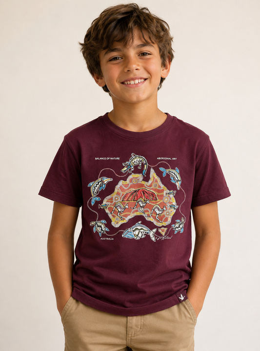Boys Printed T Shirt