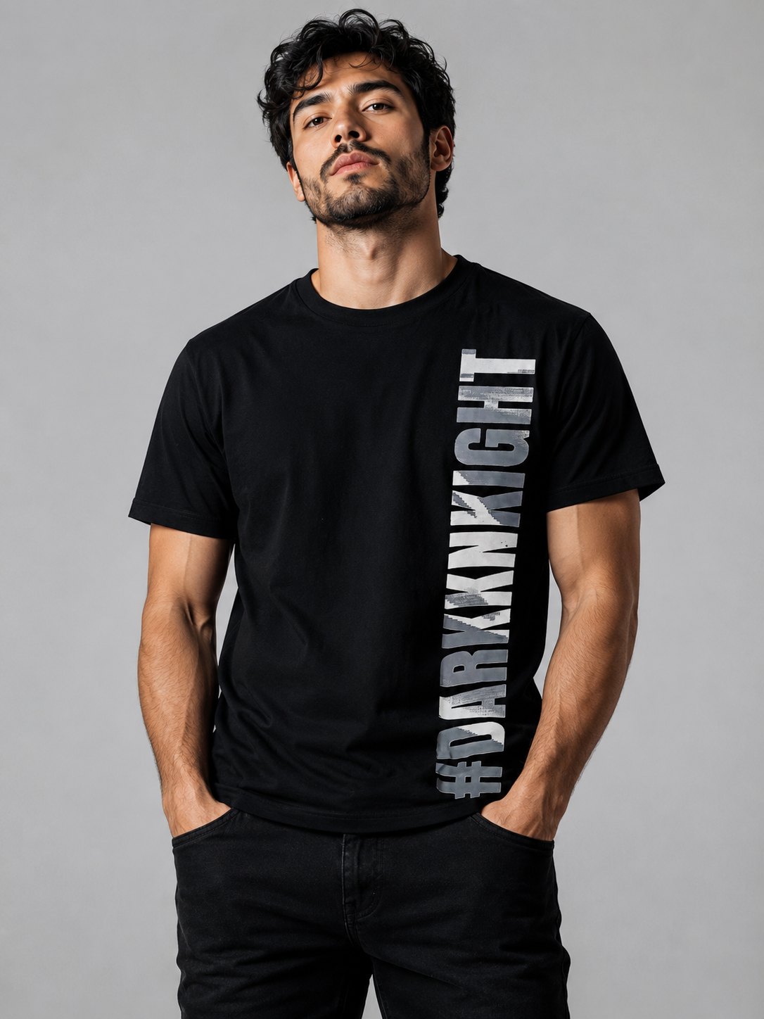 Mens Printed Oversize Fit T-Shirt