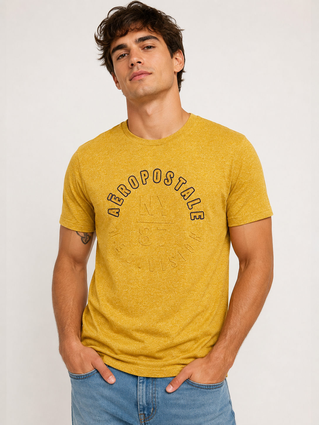 Mens Embossed T-Shirt