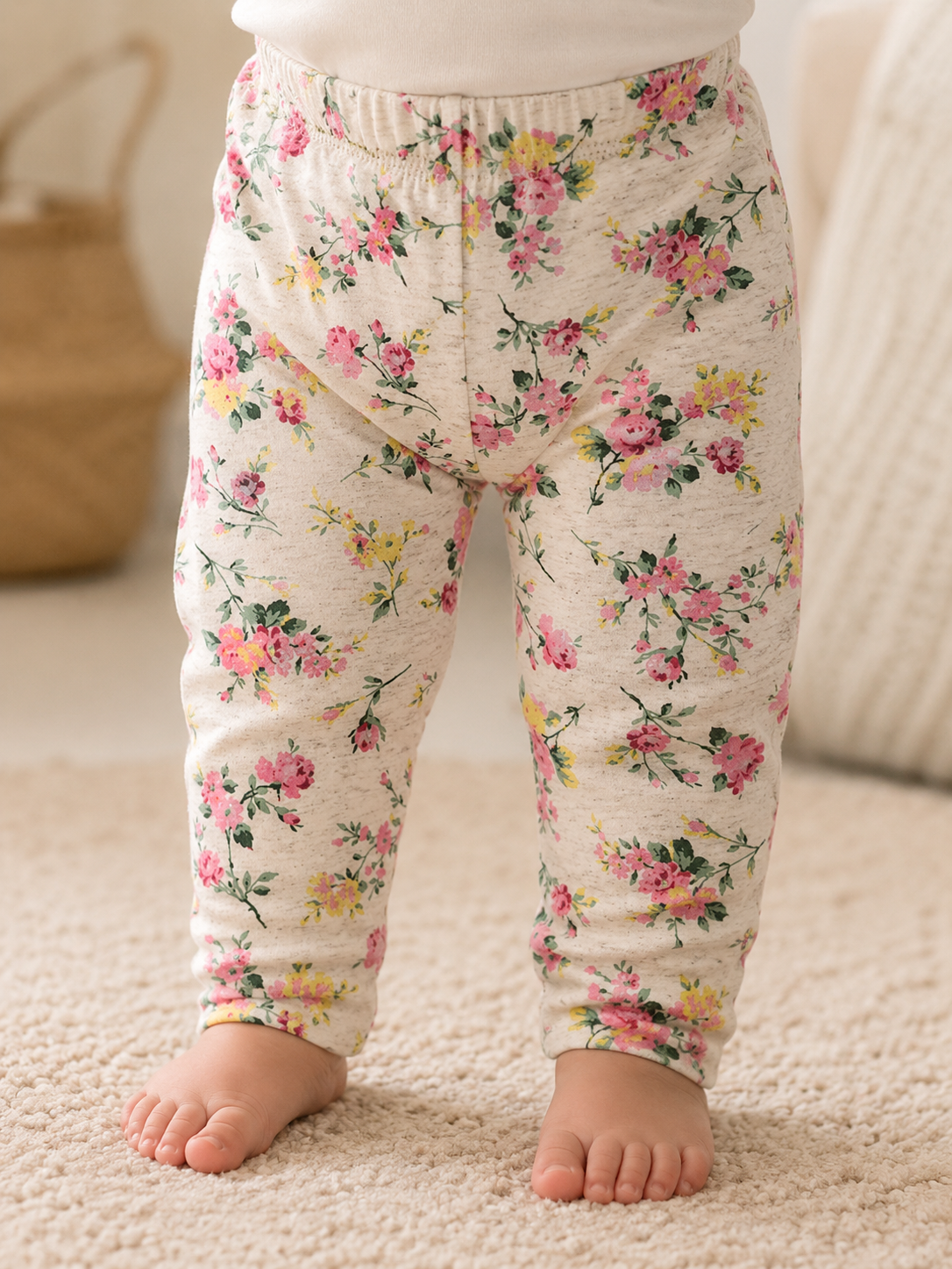 Baby Girls AOP Leggings