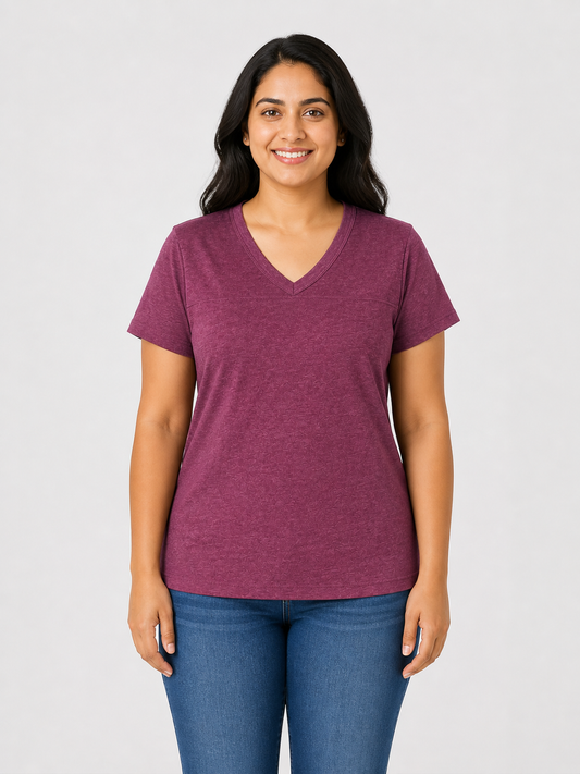 Ladies V-Neck T-Shirt