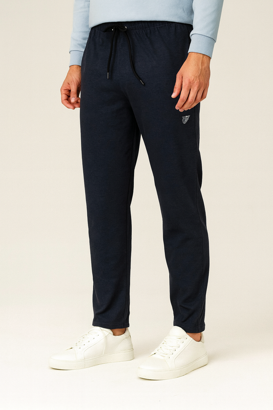 Mens French Terry Track Pant | Denim