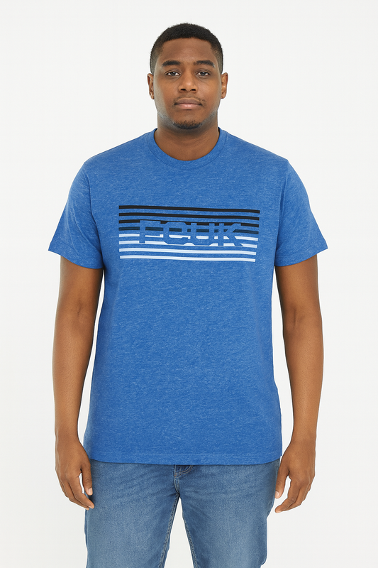 Mens Blue T Shirt