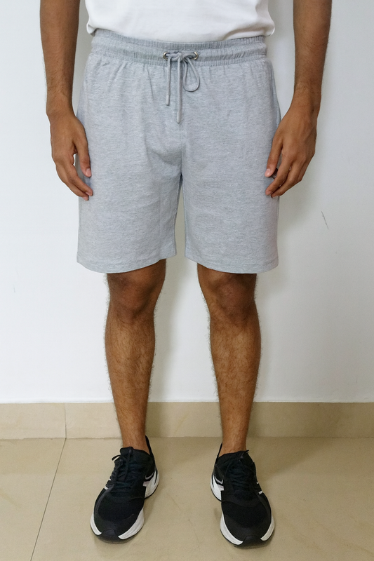 Mens French Terry Shorts | Grey