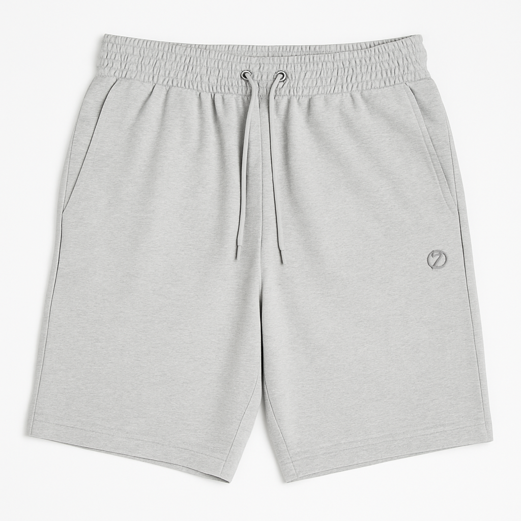 Mens French Terry Shorts | Grey