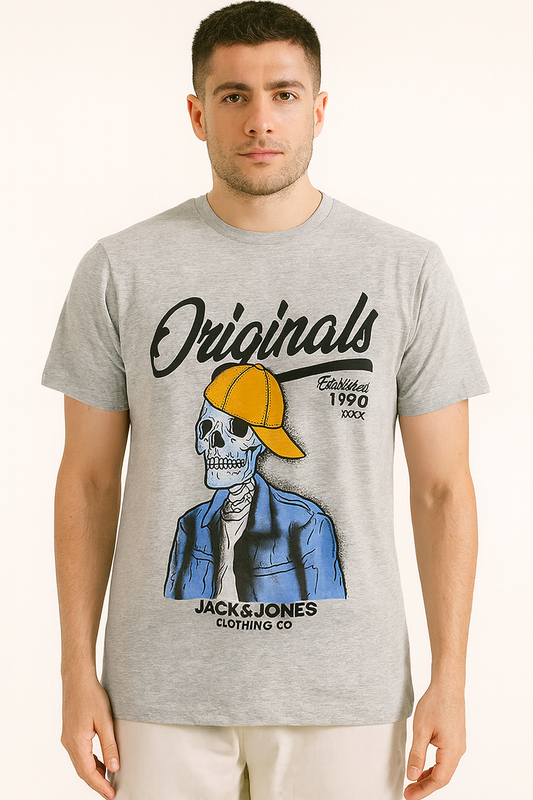 Mens Short Sleeve Printed T Shirt
