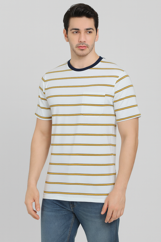 Mens Striped T Shirt