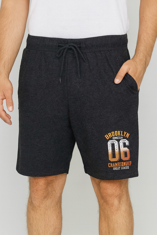 Mens French Terry Knit Shorts