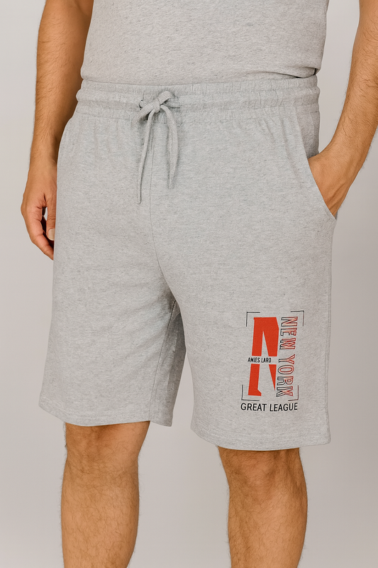 Mens French Terry Knit Shorts