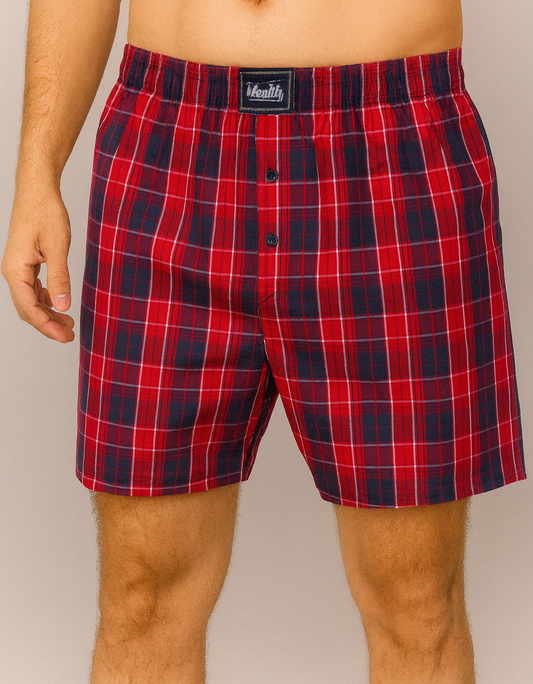 Mens Woven Boxer Shorts