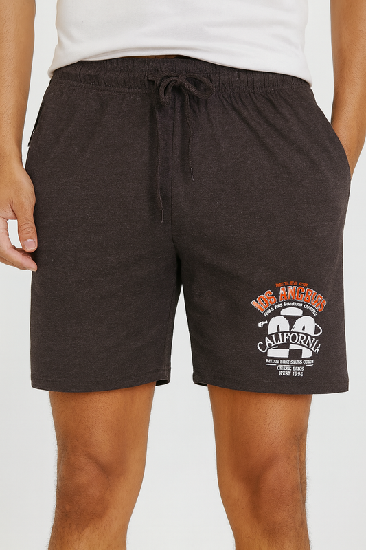 Mens French Terry Knit Shorts