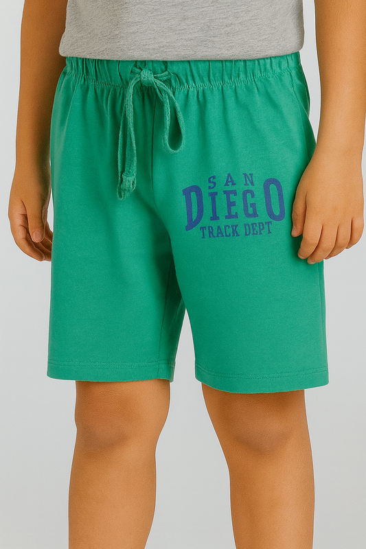 Boys Solids & Motif Shorts