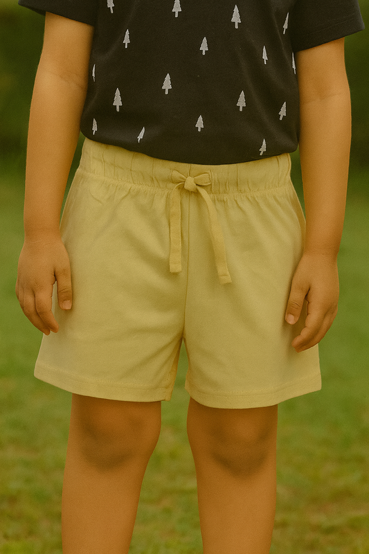 Boys Solids & Motif Shorts