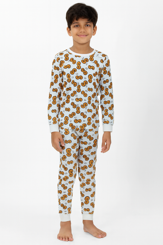 Boys Printed Pyjama Set