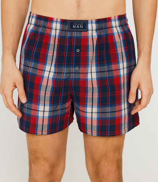 Mens Woven Boxer Shorts