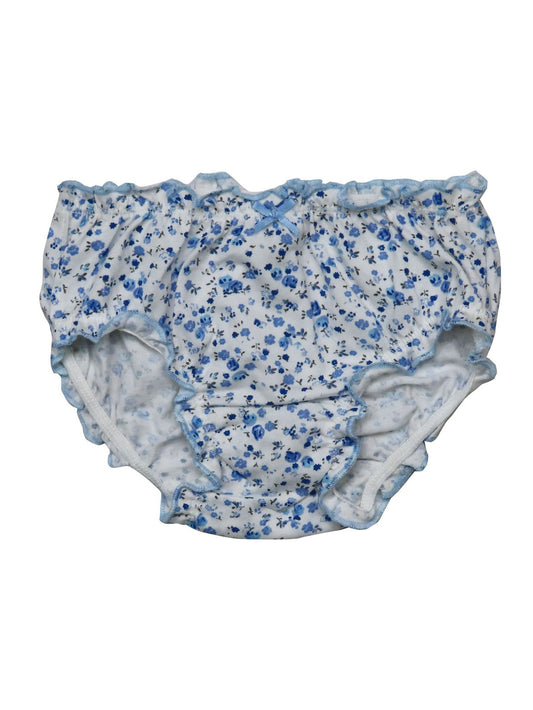 Girls Printed Briefs White Aop