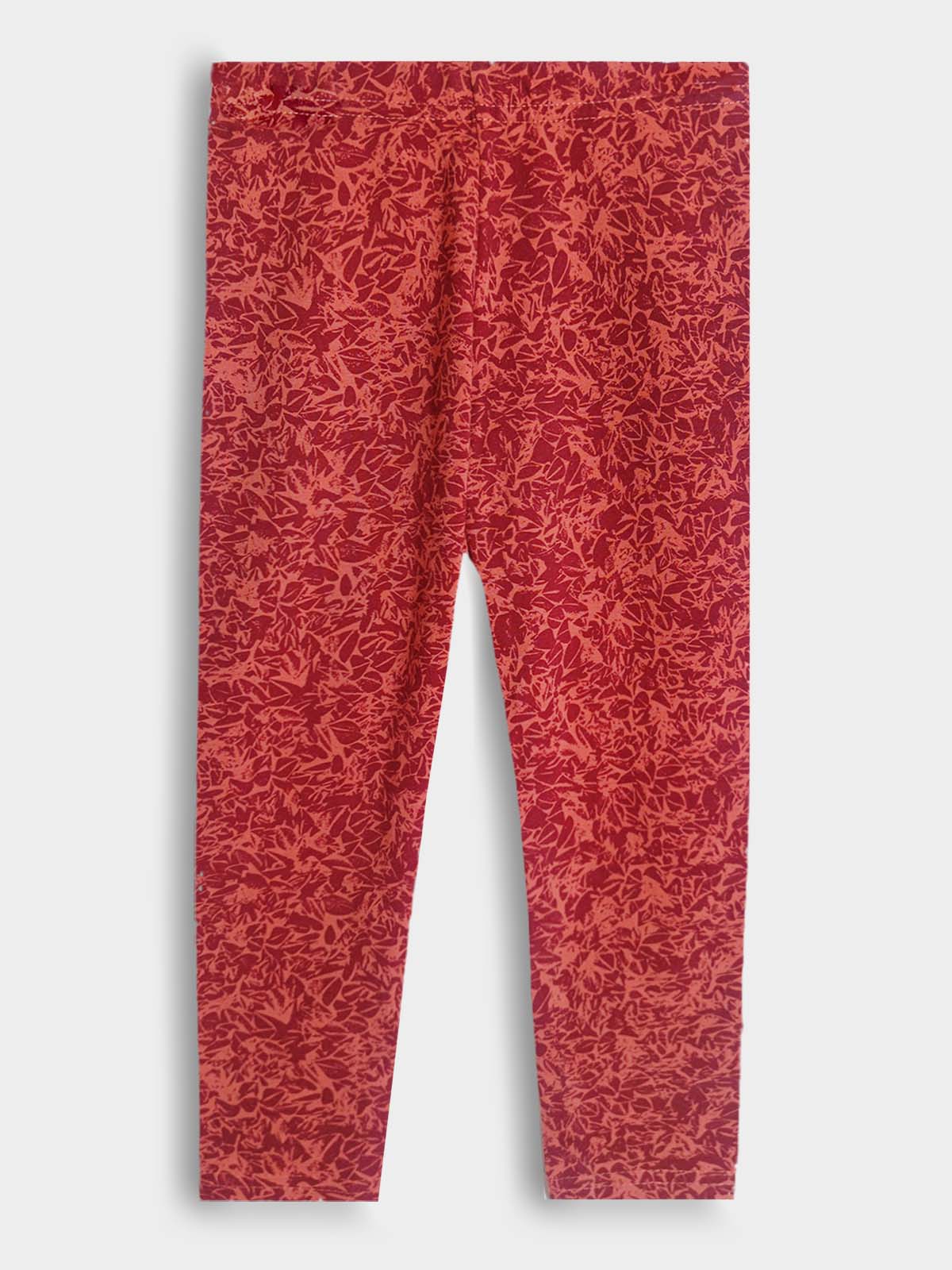 Girls Stretch Printed Leggings
